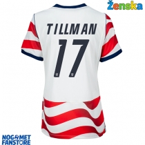 Sjedinjene Države Malik Tillman #17 Domaci Dres za Ženska SP 2026 Kratak Rukav